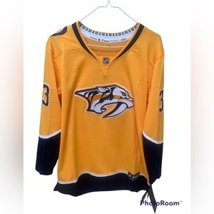 Nashville Predators Viktor Arvidsson NHL HOCKEY Women's Size L Hockey Jersey